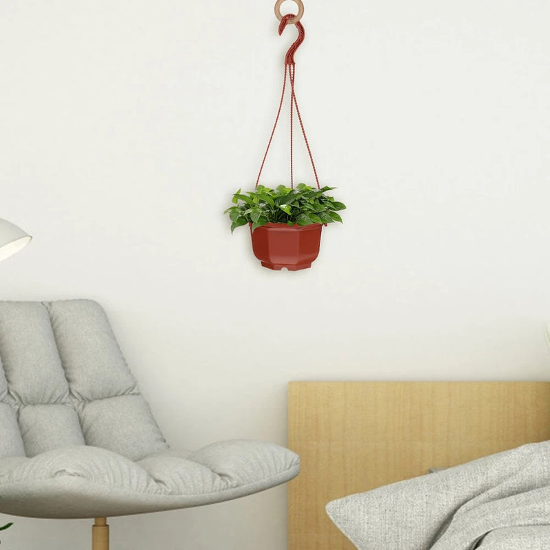 15 Sets Garden Decoration Indoor Hanging Planter Flower Pot Plastic Pots Orchid Garden Plants
