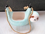 Ceramic Hanging Koala Flower Pot Plant Planter Basket Vase Garden Yard Decors Garden Plants