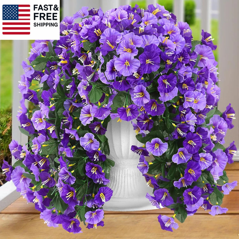 Artificial Fake Hanging Flowers Plants Outdoor outside Spring Summer Decoration Daisies
