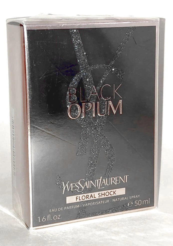 Yves Saint Laurent BLACK OPIUM FLORAL SHOCK Perfume Edp 50ml 1.6oz Spray YSL EDP