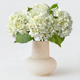 20 inches 4 Pcs Ivory White Real Touch Hydrangea Artificial Flowers Boho Life... Hydrangea