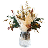 Dried Flower Bouquet  Boho Pampas Grass Decor, Fall Floral Arrangements with ... Hydrangea