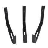 Set of 3 Adjustable Flowerpot Holders Iron Wall Hooks for Custom Garden Layouts Garden Plants