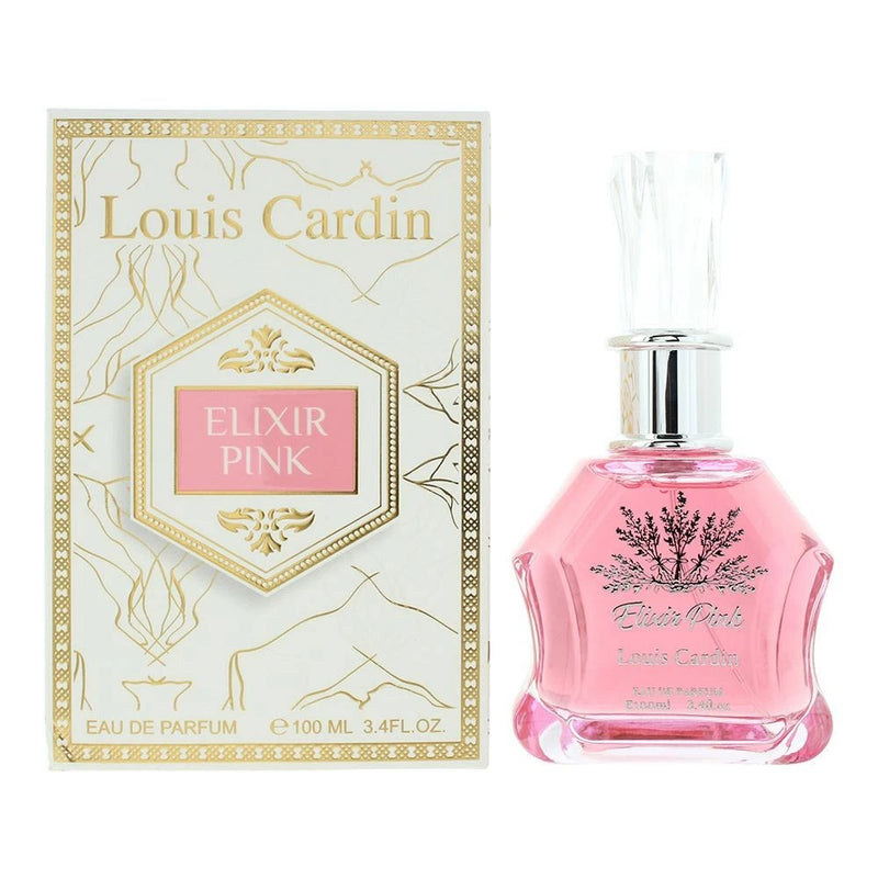 Louis Cardin Elixir Pink Eau De Parfum 100ml for Women EDP
