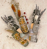 Dried Floral, Sage, Palo Santo Bundle Bouquet- Bulk, Decor, Party/Shower favors Dried Flower
