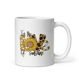 Flower Mug, sunshine love nature sun garden sunflower wild forest color happy Sunflower