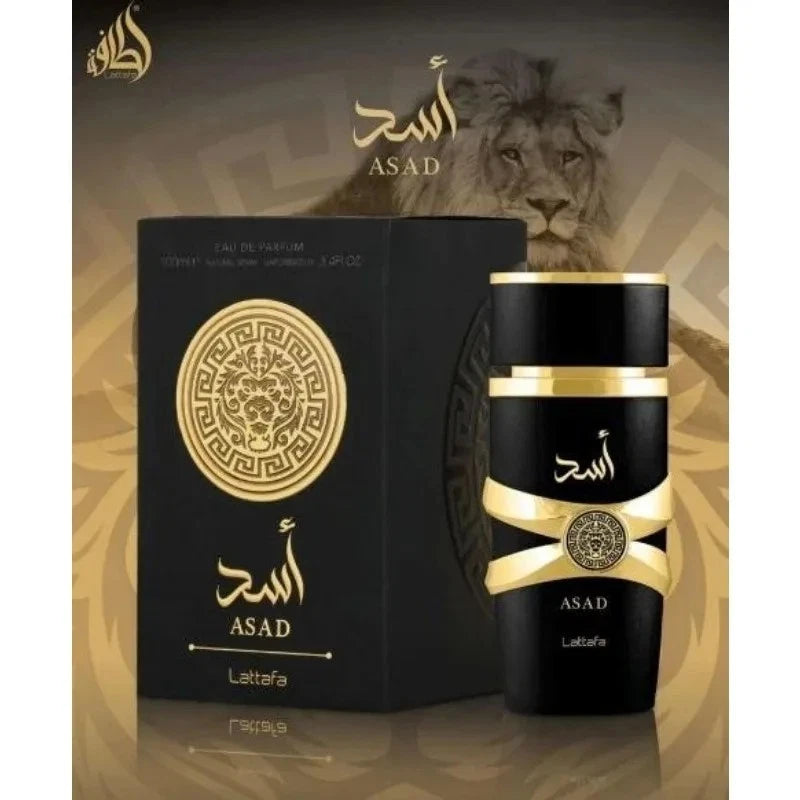 Lattafa Asad Eau de Parfum 100ml Long Lasting Oriental Arabic Perfume Men Gift EDP