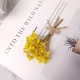 Shooting Props Mini Dried Box Card Gift DIY Material Bouquet Rose Flowers Hydrangea