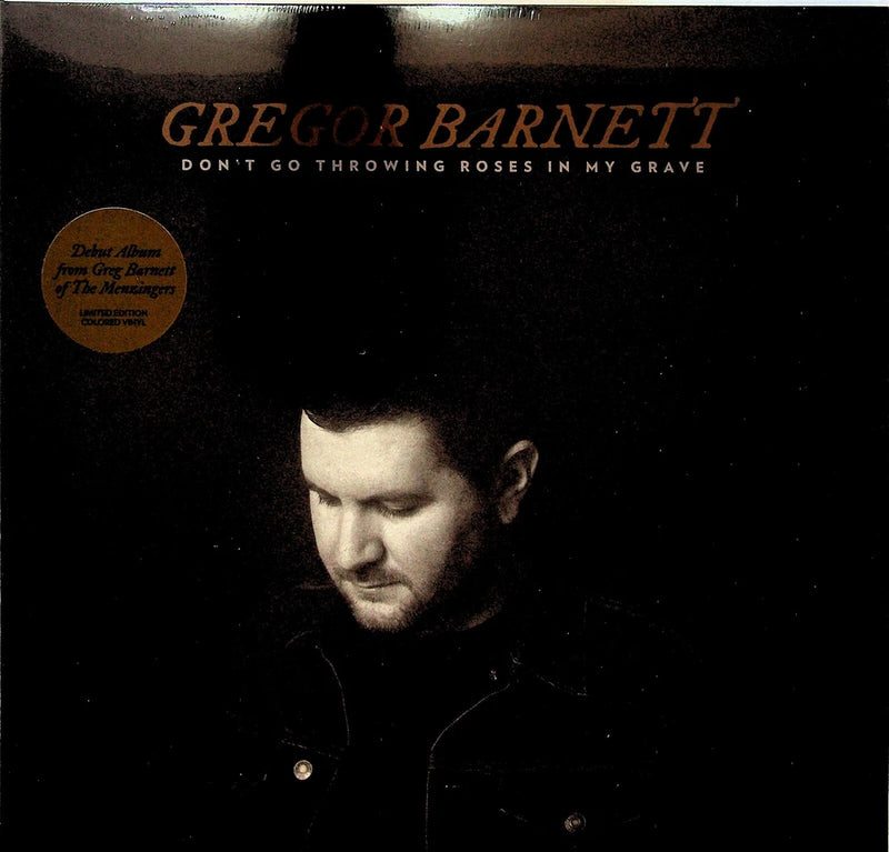 GREGOR BARNETT (THE MENZINGERS) Don't Go Throwing Roses In My Grave LP NEW Vinyl Roses