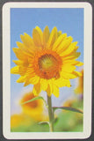 Flower Sunflower Single Swap Playing Card Sunflower