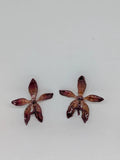Medium Purple Tiger Cattleya Orchid in Resin Orchids