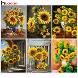Diamond Painting Flower New Collection Full Diamond Embroidery Sunflower Sunflower