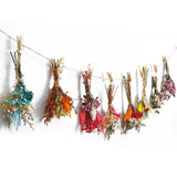 8 Sets Mini Dried Flower Bouquet Natural Hanging Dried Flower Wall Decor Boho... Dried Flower