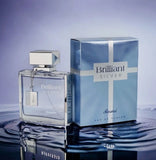 Rasasi Brilliant Silver Eau De Parfum 100ml For Men-FREE SHIPPING EDP