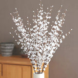 29.5'' Long 10 Pcs Stem Artificial Jasmine Flowers Tall Fake Flower Bouquet Faux Bouquet