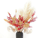Premium Gold Wood Hydrangea and Eucalyptus Flower for Exclusive Events Hydrangea