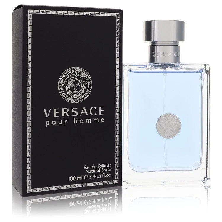 Versace Pour Homme by Versace Eau De Toilette Spray 3.4 oz for Men EDT