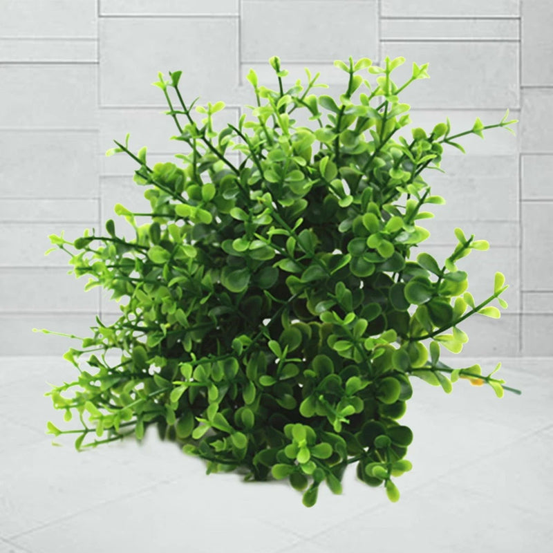10 Pcs Eucalyptus Tree Faux Artificial Plants Tropical Decoration Simulation Green Plant