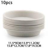 10pcs Round Flower Pot Plant Saucer Plant Trays For Outdoor/Indoor Garden Decor Garden Plants