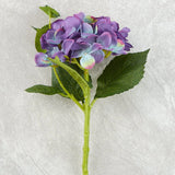 Pack of 2 Purple and Blue Artificial Hydrangea 15" Floral Stems Hydrangea
