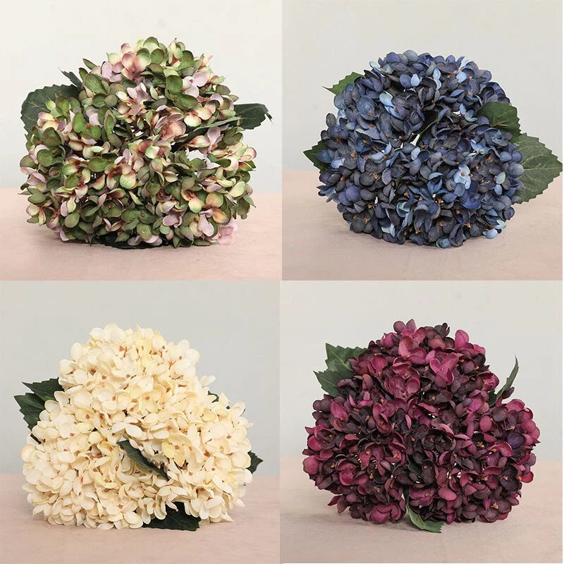 FAUX SILK HYDRANGEA WEDDING FAKE FLORAL PLANT ARTIFICIAL FLOWERS PARTY DECOR Hydrangea