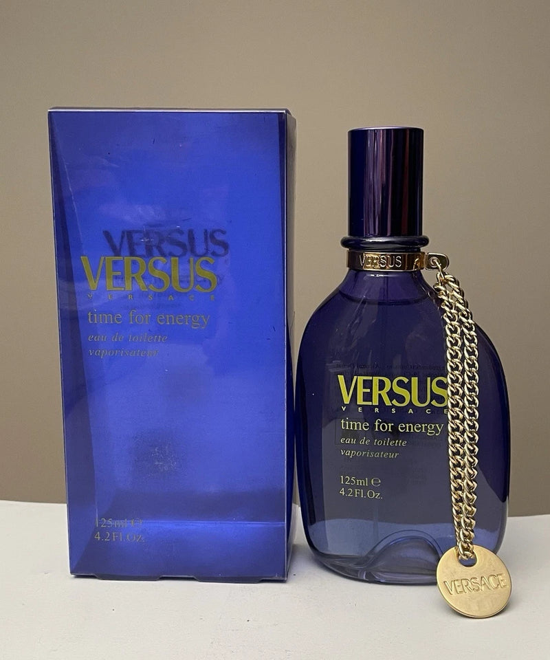 Versus Time for Energy Versace Unisex Eau de Toilette 125 ml 4.2 fl oz New EDT