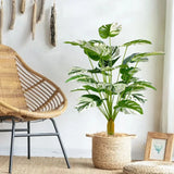 Artificial Turtle Leaf Monstera Plant Green Plant
