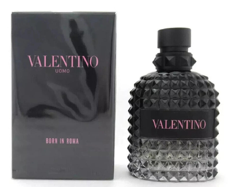 New Valentino Uomo Born In Roma 3.4 oz. Eau de Toilette Spray for Men in Box EDT