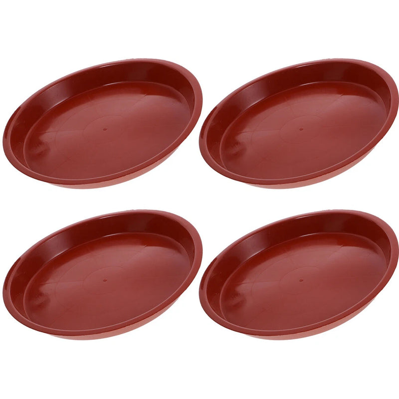 4PCS Flowerpot Drip Tray Plant Pot Saucer Flowerpot Chassis Tray for Garden Garden Plants