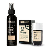 Hair Fibers & Holding Spray For Bald Spot Concealer, Hairline, Beard, Hair Loss Bouquet