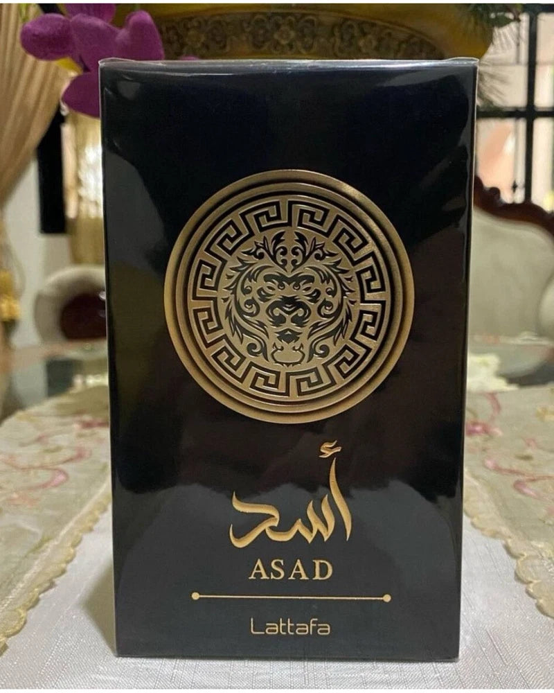 Lattafa Asad Zanzibar for Men Eau de Parfum Spray. 3.4 Ounce EDP