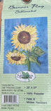Garden Treasures Sunflower Banner Garden Flag 25" X 37" Marianne Richmond Sunflower