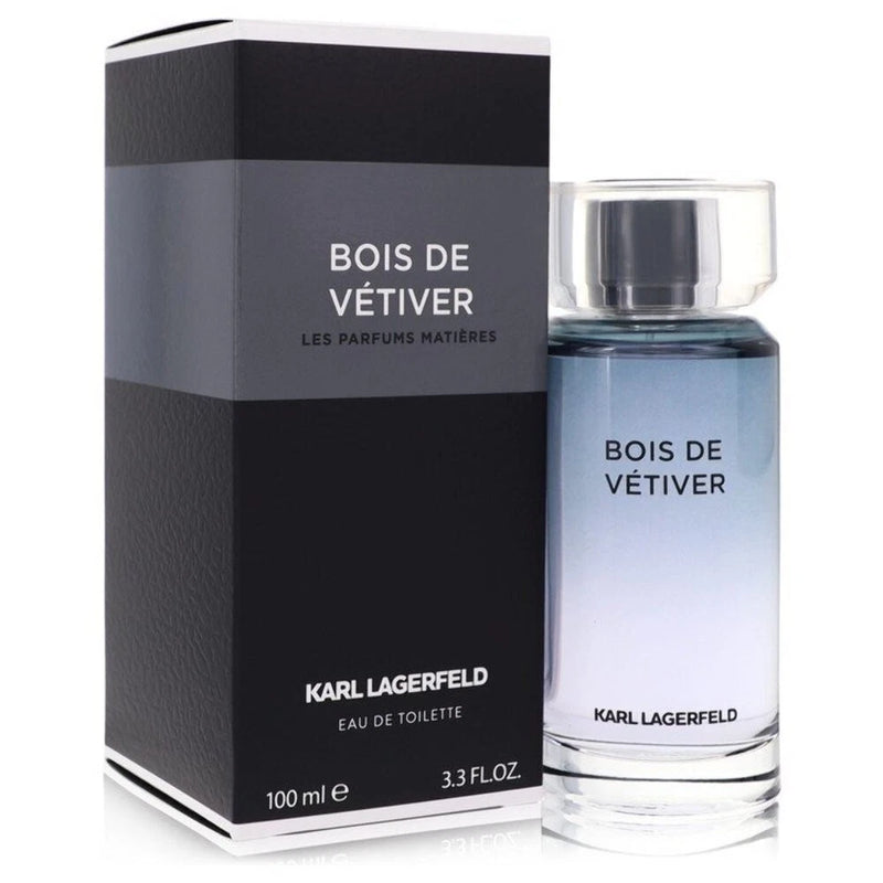 Bois De Vetiver by Karl Lagerfeld Eau De Toilette Spray 3.3 oz (Men) EDT