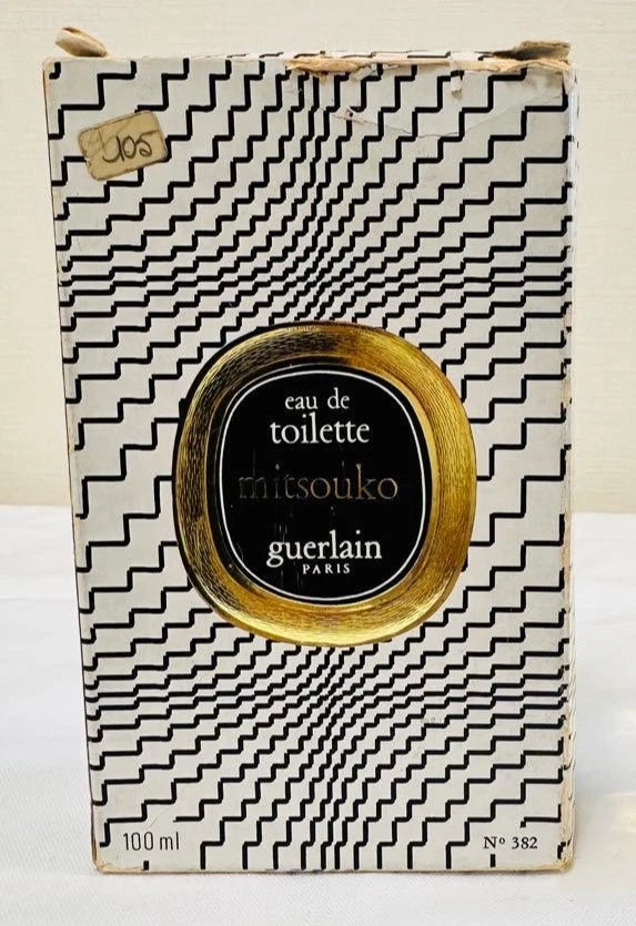 Vintage GUERLAIN Mitsouko Splash Eau de Toilette 3.4oz 100ml w/Box Sealed Bottle EDT