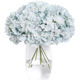 Hydrangea Artificial Flowers -12 pcs Realistic Fake Hydrangeas Silk Flowers w... Hydrangea