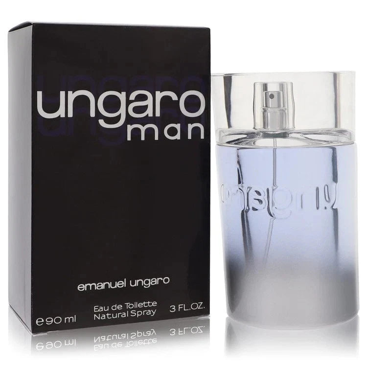 Ungaro Man by Ungaro Eau De Toilette Spray 3 oz for Men EDT
