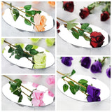 24 Artificial 31" Long Stem Silk Roses Flowers Party Events Home Decorations Bouquet
