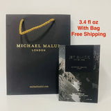 Jet Black Intense by Michael Malul Eau De Parfum Spray 3.4 oz -100ml For Men New EDP