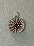 Glass Lily Flower Pendant Possible Homemade Purple Lavender Lily