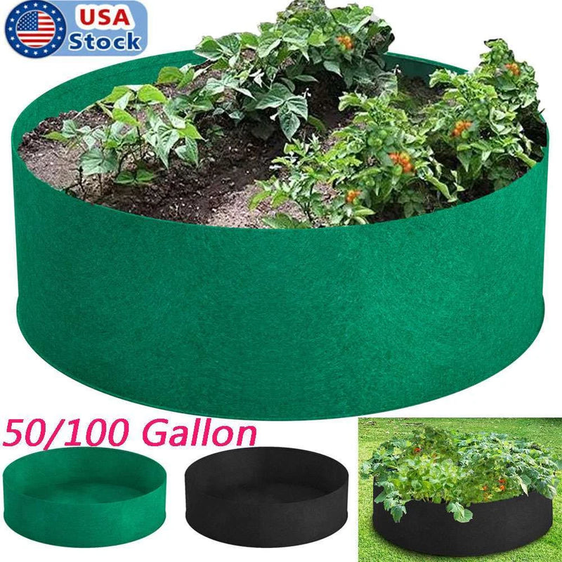 Garden Vegetable Fabric Raised Bed Planting Flower Plant Elevated Grow Bag Pot Garden Plants