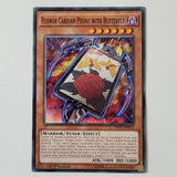 Flower Cardian Peony with Butterfly - INOV-EN014 - NM - Common - 1st ed - Yugioh Peony