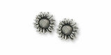 Sunflower Earrings Jewelry Sterling Silver Handmade Flower Earrings SF5-E Sunflower