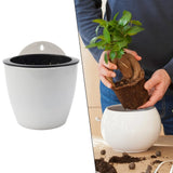 Flower Pot Water-absorbing Box Fence Garden Hanging Outdoor Plant Pots Garden Plants