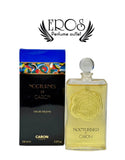 LARGE VINTAGE NOCTURNES DE CARON EAU DE TOILETTE 3.4 oz / 100 ml RARE Open Box__ EDT