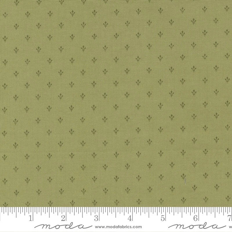 Florence's Fancy Papas Shirt Blenders Leaf by Betsy Chutchian Moda 1/2 Yard Flowering Plants