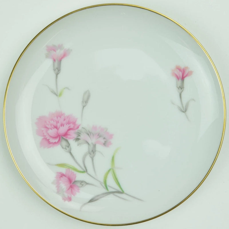 Royal Court Fine China Carnation Bread Plate Japan Floral Porcelain Carnation