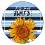 Gift Coaster : Sunflower Summertime Flower Floral Yellow Decor Hello Sweeet Sunflower
