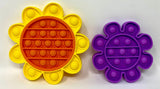 Fidget Silicone Sensory Toy Flower Shapes Multi-Pack (Flower and Sunflower) Sunflower