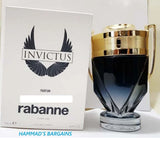 PACO INVICTUS BY PACO RABANNE PARFUM 3.4 OZ / 100 ML FOR MEN (NEW IN WHITE BOX) EDP