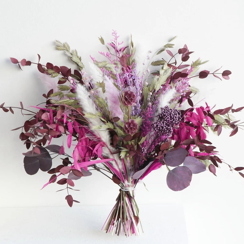 Dried Flower Bouquet, Mix Pampas Grass Bundle, Rustic Flower Decor, Pompas Gr... Pampas Grass